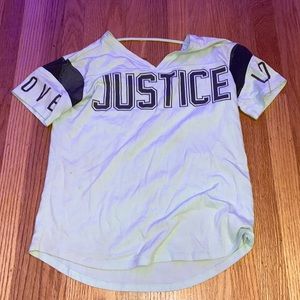 Justice tee